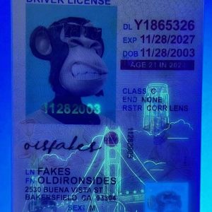 California Driver License(New CA U21)