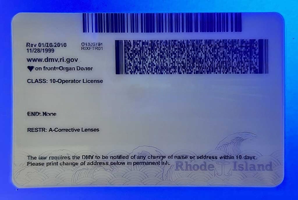 Ri License Designators Rhode Island Driver License(New RI)